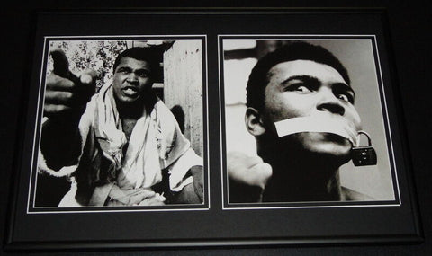 Muhammad Ali Framed 12x18 Photo Set 