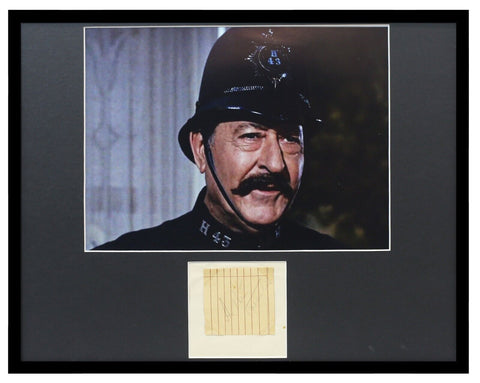 Arthur Treacher Signed Framed 11x14 Photo Display JSA Mary Poppins