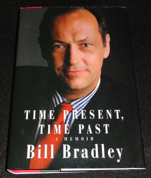 Bill Bradley Signed 1996 Time Present Time Past 1st Ed Hardback Book JSA Knicks