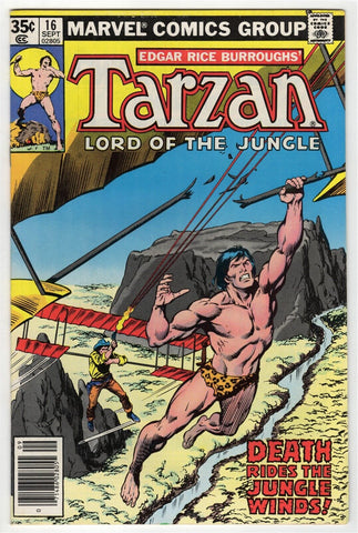 Tarzan #16 ORIGINAL Vintage 1978 Marvel Comics 