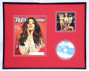 Camila Cabello Framed 16x20 CD & 2018 Rolling Stone Cover Display