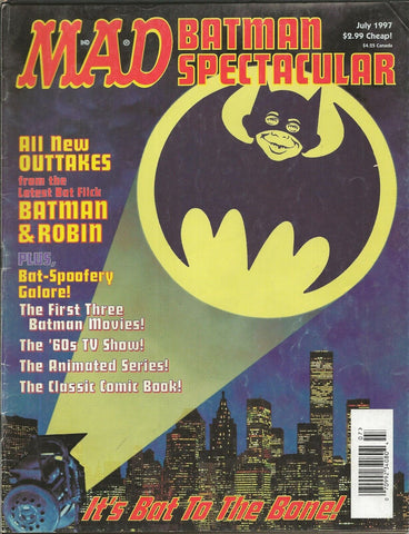 ORIGINAL Vintage July 1997 Mad Magazine Batman Spectacular