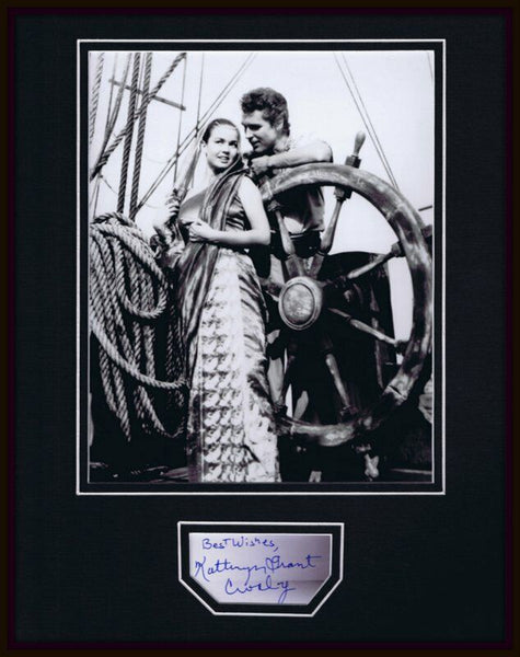 Kathryn Grant Crosby Signed Framed 11x14 Photo Display 7th Voyage of Sinbad 