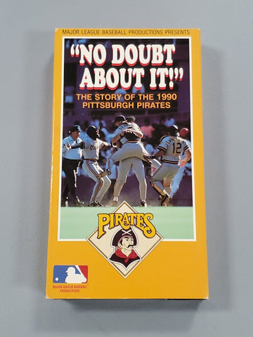 VINTAGE 1990 No Doubt About It VHS Pittsburgh Pirates