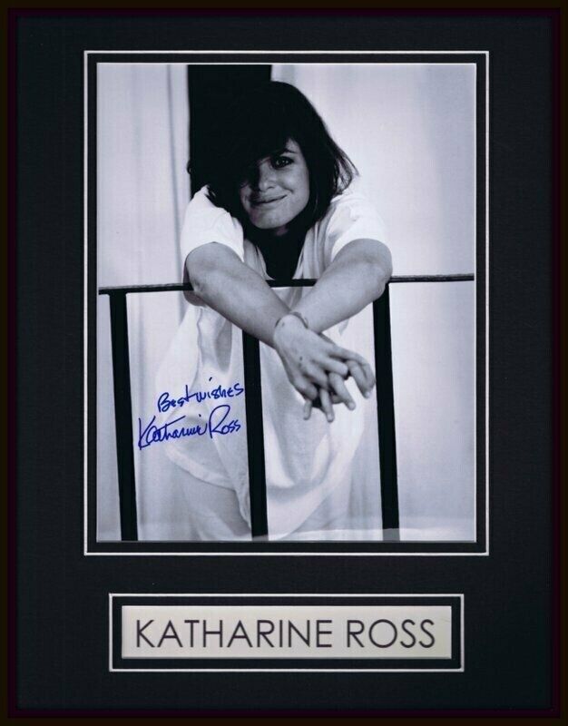 Katharine Ross Signed Framed 11x14 Photo Display 