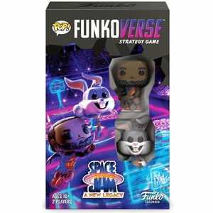 NEW SEALED POP! Funkoverse Board Game Space Jam w/ Lebron James + Bugs Figures