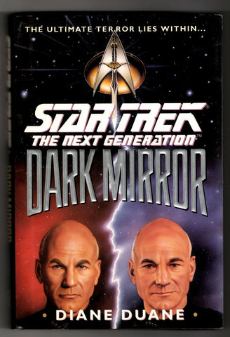 VINTAGE 1993 Star Trek Next Generation Dark Mirror Hardcover Book Diane Duane