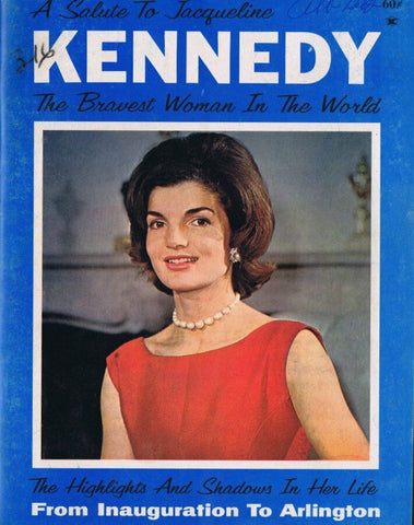 ORIGINAL Vintage 1964 Salute to Jacqueline Kennedy Bravest Woman Magazine JFK