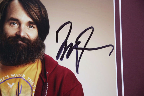 Will Forte Signed Framed 16x20 Photo Set AW Last Man on Earth