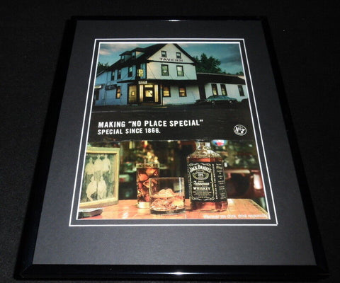 2005 Jack Daniel's Whiskey 11x14 Framed ORIGINAL Advertisement No Place Special