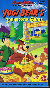 Yogi Bear Jellystone Gems 1991 VINTAGE VHS Cassette Hanna Barbera