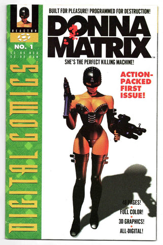 Donna Matrix #1 VINTAGE 1993 Reactor Comics GGA