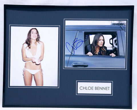 Chloe Bennet Signed Framed 16x20 Photo Display AW Agents of SHIELD