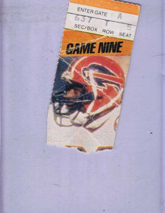 Dec 9 1984 Cleveland Browns @ Pittsburgh Steelers Ticket Ozzie Newsome