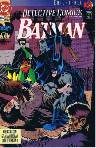 Detective Comics #665 ORIGINAL Vintage 1993 DC Comics Batman