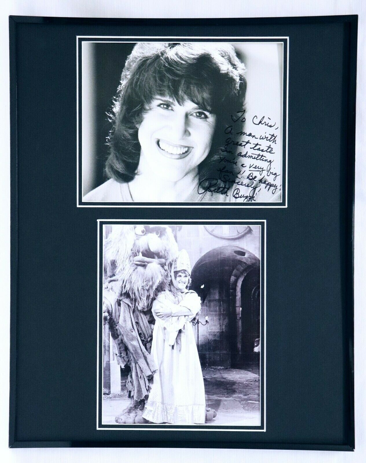 Ruth Buzzi Signed Framed 16x20 Photo Set w/ Lengthy Inscription Muppet Show