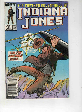 Further Adventures of Indiana Jones #32 1985 Marvel Comics