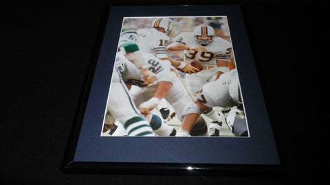 Larry Csonka Earl Morrall Dolphins Framed 11x14 Photo Display 