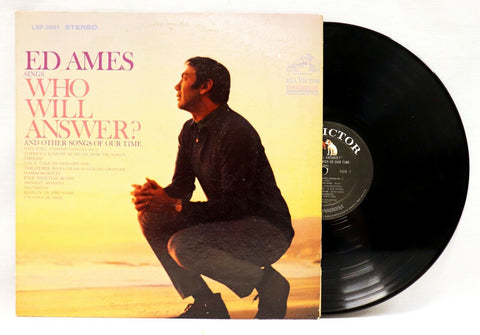 VINTAGE Ed Ames Who Will Answer LP Vinyl Record Album LSP-3961