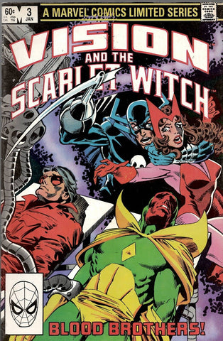 Vision and the Scarlet Witch #3 VINTAGE 1983 Marvel Comics