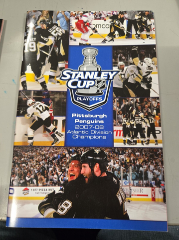 2008 Philadelphia Flyers @ Pittsburgh Penguins Playoff Program