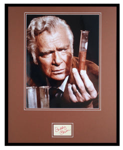 Buddy Ebsen Signed Framed 16x20 Photo Display Barnaby Jones