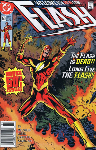 Flash #50 ORIGINAL Vintage 1991 DC Comics 