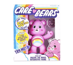 NEW SEALED 2020 Care Bears Interactive Talking 5" Cheer Bear Action Figure