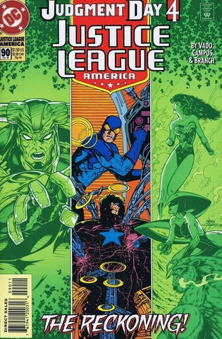 Justice League America #90 ORIGINAL Vintage 1994 DC Comics 