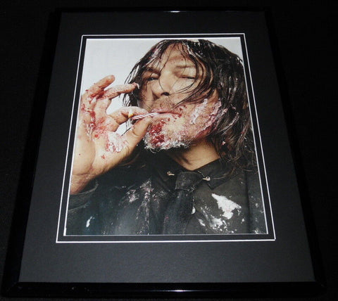 Norman Reedus 2017 Framed 11x14 Photo Display Walking Dead