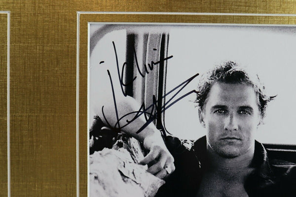 Matthew McConaughey Signed Framed 16x20 Shirtless Photo Display Magic Mike