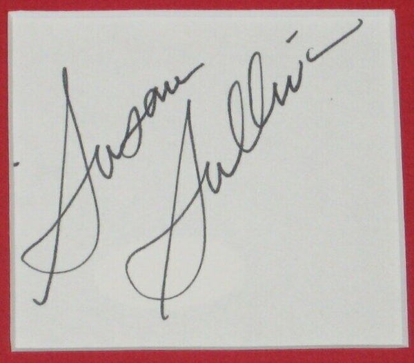 Susan Sullivan Signed Framed 11x14 Photo Display JSA Falcon Crest