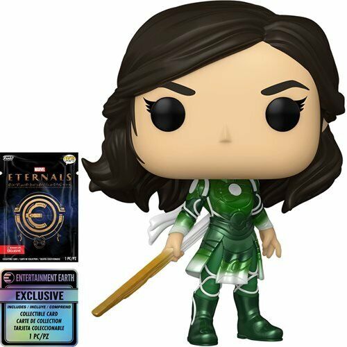 NEW SEALED 2021 Funko Pop Figure Eternals Sersi w/ card EE Exclusive