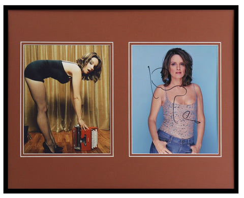 Tina Fey Signed Framed 16x20 Photo Set AW 30 Rock SNL Mean Girls