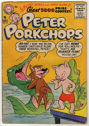 Peter Porkchops #25 ORIGINAL Vintage 1953 DC Comics 