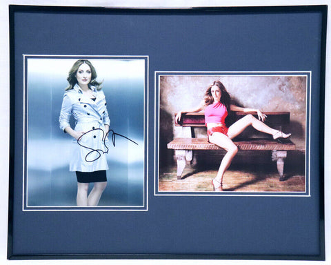 Sasha Alexander Signed Framed 16x20 Lingerie Photo Set AW Rizzoli & Isles