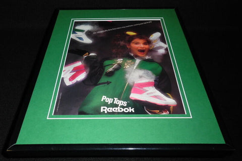 1987 Reebok Pop Tops Framed 11x14 ORIGINAL Vintage Advertisement 