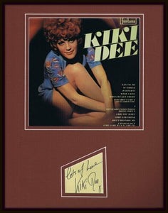 Kiki Dee Signed Framed 11x14 Photo Display JSA