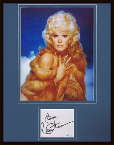 Connie Stevens Signed Framed 11x14 Photo Display JSA