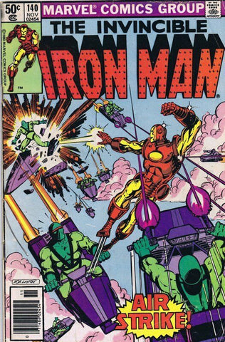 Iron Man #140 ORIGINAL Vintage 1980 Marvel Comics  