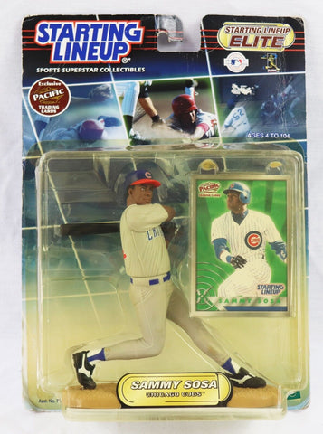 VINTAGE 2000 Starting Lineup SLU Elite Action Figure Sammy Sosa Cubs