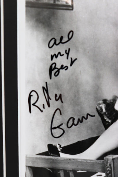 Rita Gam Signed Framed 11x14 Photo Display 