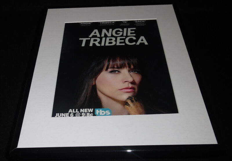 Angie Tribeca 2016 TBS Framed 11x14 ORIGINAL Advertisement Rashida Jones