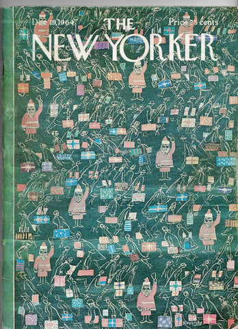 VINTAGE Dec 19 1964 New Yorker Magazine