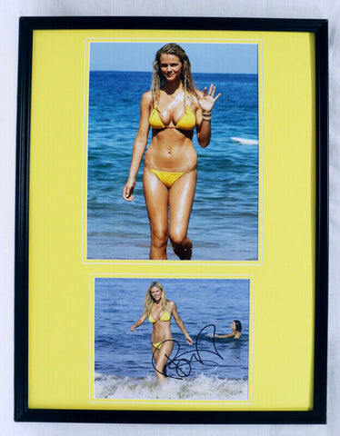 Brooklyn Decker Signed Framed 18x24 Swimsuit Photo Set Just Go With It