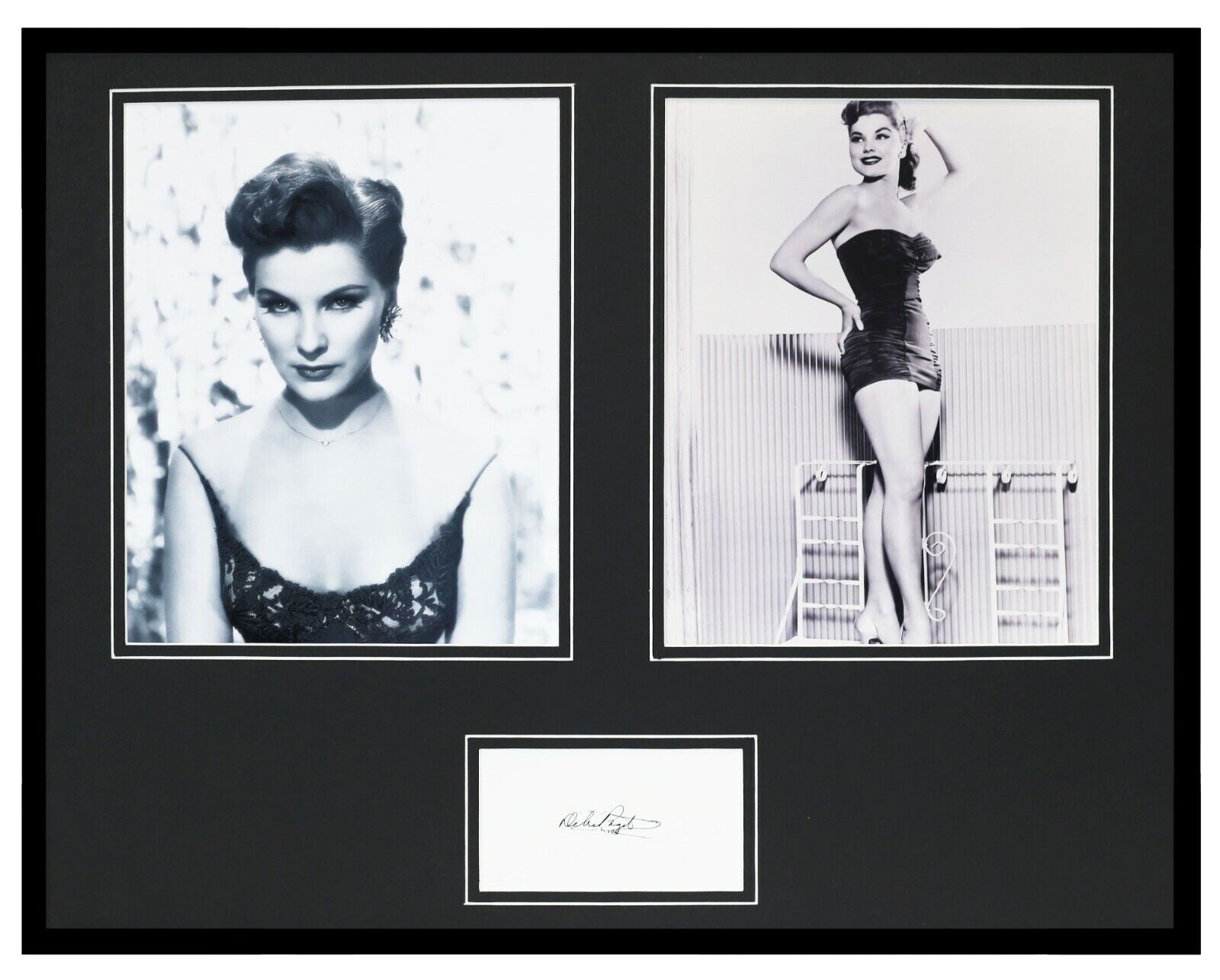 Debra Paget Signed Framed 16x20 Photo Set