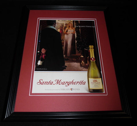 2016 Terlato Wines Santa Margherita Framed 11x14 ORIGINAL Advertisement 