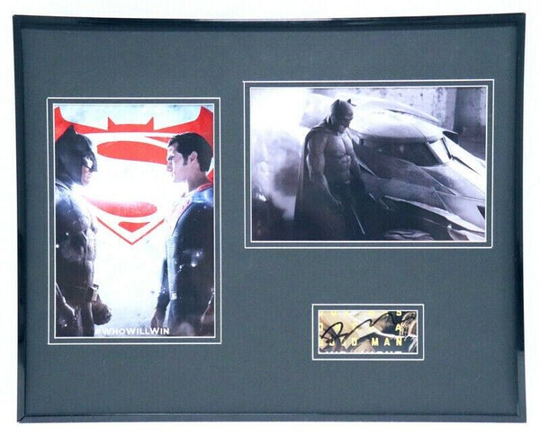 Ben Affleck Signed Framed 16x20 Photo Display Batman v Superman Bruce Wayne