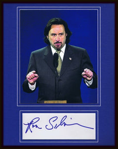 Ron Silver Signed Framed 11x14 Photo Display JSA 