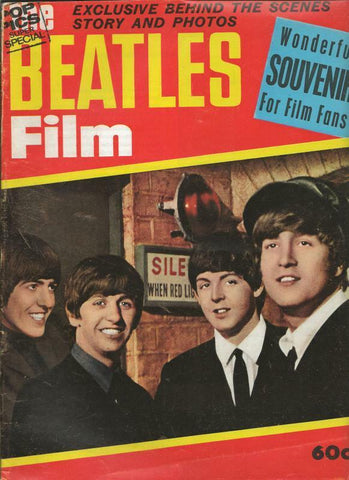 ORIGINAL Vintage 1964 Beatles Film Hard Day's Night Magazine